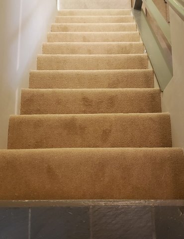 French Bros Finished Installation Of Carpet On Stairs