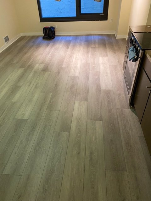 French Bros Light Wood Flooring In Kitcken