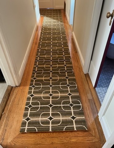 French Bros Rug Model On Hallway