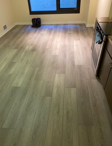 French Bros Light Wood Flooring In Kitcken